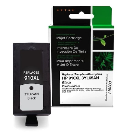 Clover Imaging Group Imaging Remanufactured High Yield Black Ink Cartridge 118280